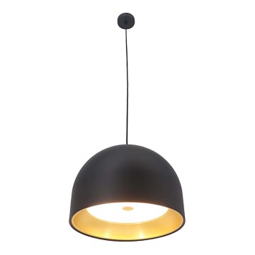 Підвісна люстра GRAVITY 3xE27/7W/230V чорний