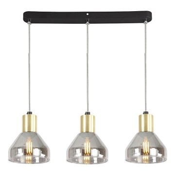 Підвісна люстра GREGORY 3xE14/40W/230V