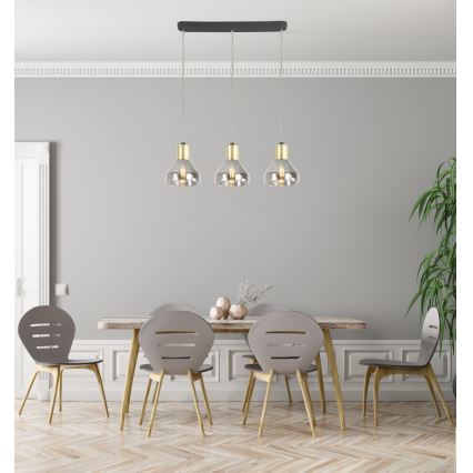 Підвісна люстра GREGORY 3xE14/40W/230V