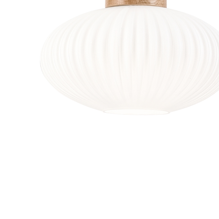 Підвісна люстра HARMONY 1xE27/15W/230V діаметр 25 см білий/дуб