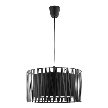 Підвісна люстра HARMONY BLACK 1xE27/60W/230V