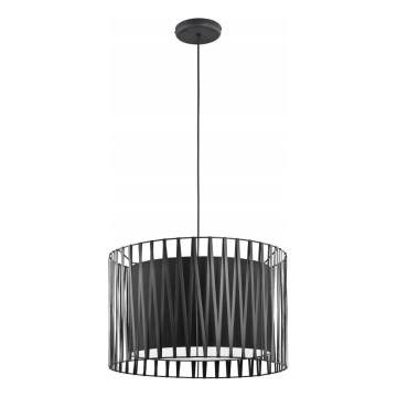 Підвісна люстра HARMONY BLACK 3xE27/60W/230V