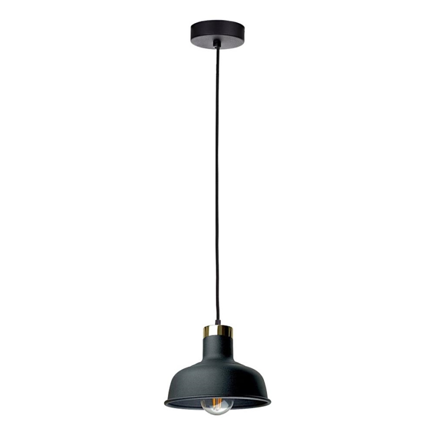 Підвісна люстра HEBE 1xE27/60W/230V чорний