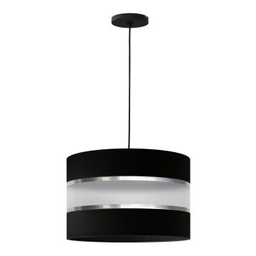 Підвісна люстра HELEN 1xE27/15W/230V чорний