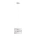 Підвісна люстра HELEN 1xE27/15W/230V діаметр 20 см білий