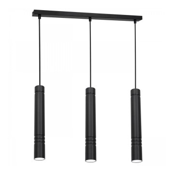 Підвісна люстра IMPLODE 3xGU10/8W/230V чорний