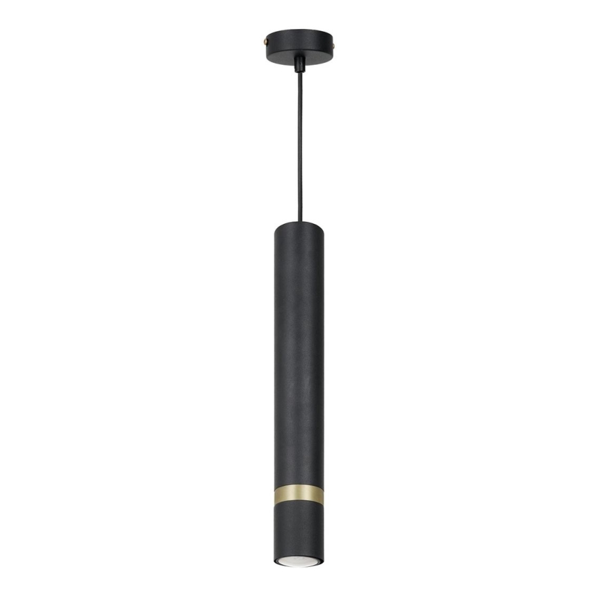 Підвісна люстра JOKER 1xGU10/25W/230V чорний/золотий