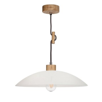 Підвісна люстра JONA 1xE27/60W/230V дуб – сертифіковано FSC