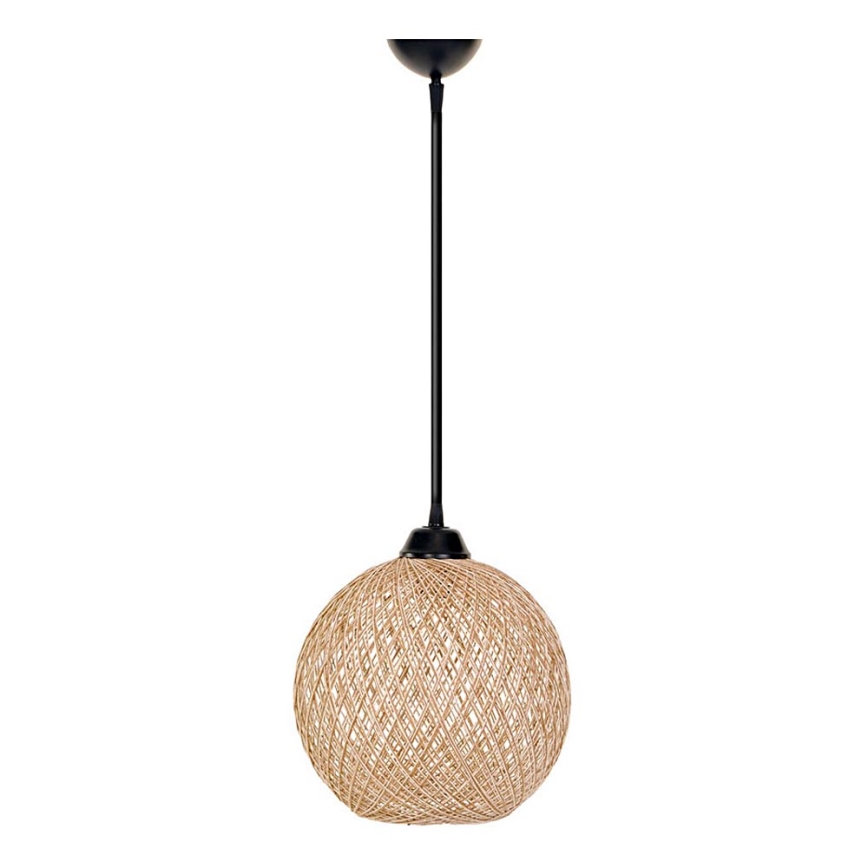 Підвісна люстра JUTE 1xE27/60W/230V бежевий