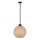 Підвісна люстра JUTE 1xE27/60W/230V бежевий