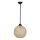 Підвісна люстра JUTE 1xE27/60W/230V бежевий