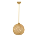 Підвісна люстра JUTE 1xE27/60W/230V бежевий