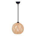 Підвісна люстра JUTE 1xE27/60W/230V бежевий