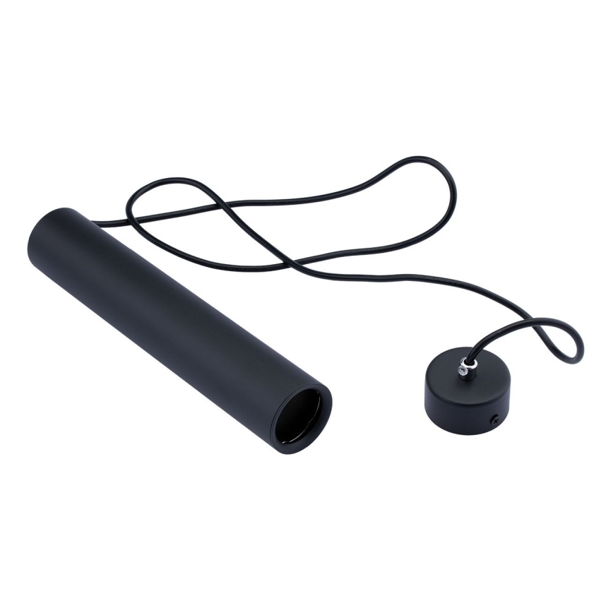 Підвісна люстра KARADON 1xGU10/30W/230V 29 см чорний