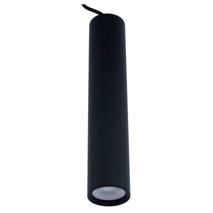 Підвісна люстра KARADON 1xGU10/30W/230V 29 см чорний
