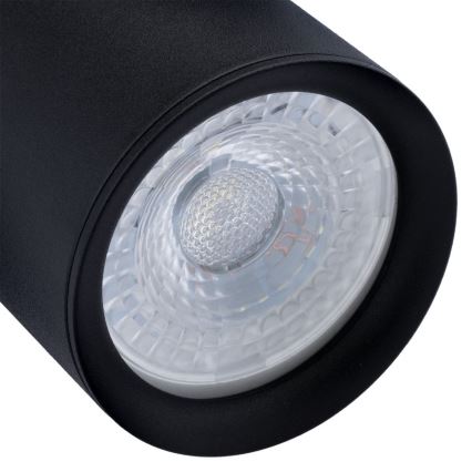 Підвісна люстра KARADON 1xGU10/30W/230V 29 см чорний