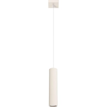 Підвісна люстра KARBON 1xGU10/10W/230V кремовий