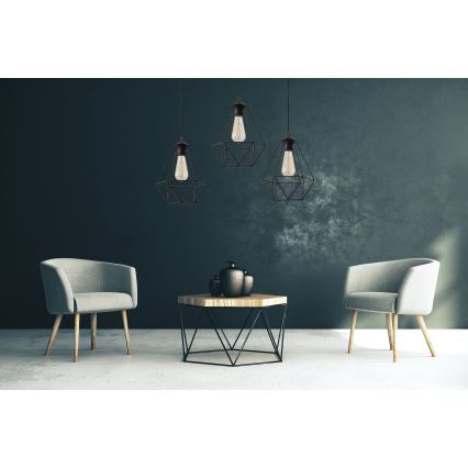 Підвісна люстра KARO 1xE27/15W/230V