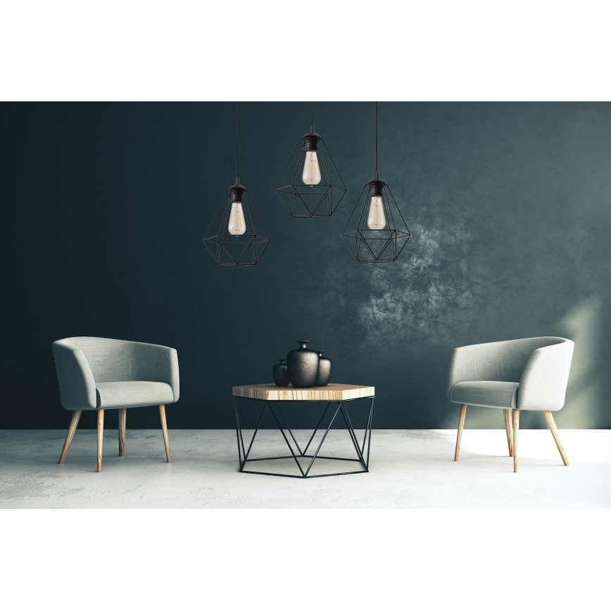 Підвісна люстра KARO 1xE27/15W/230V