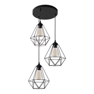 Підвісна люстра KARO 3xE27/15W/230V