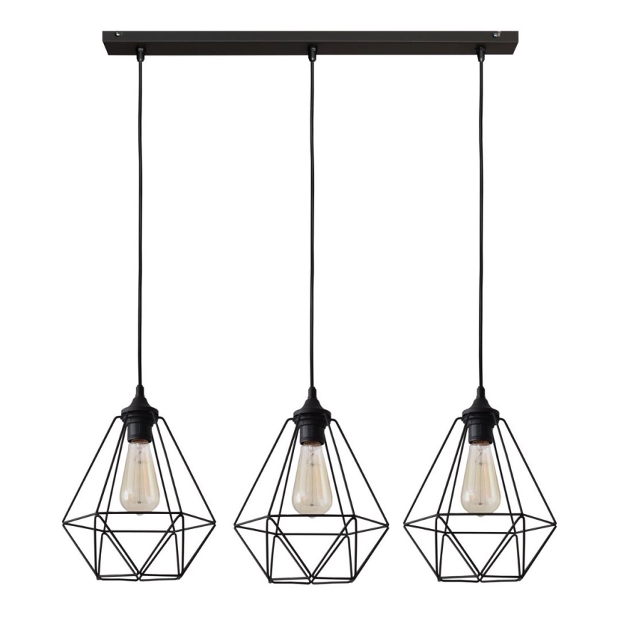 Підвісна люстра KARO 3xE27/15W/230V