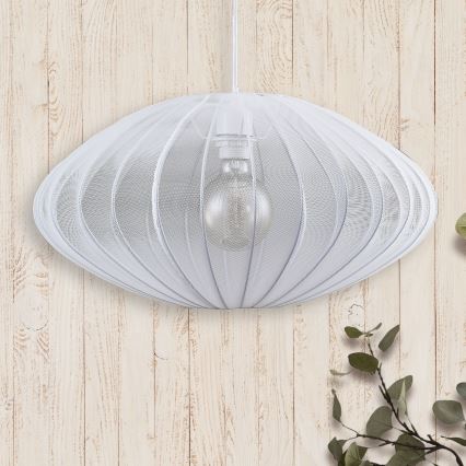 Підвісна люстра KINU 1xE27/20W/230V діаметр 50 см білий