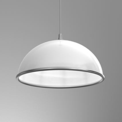 Підвісна люстра KITCHEN 1xE27/15W/230V білий/глянцевий хром
