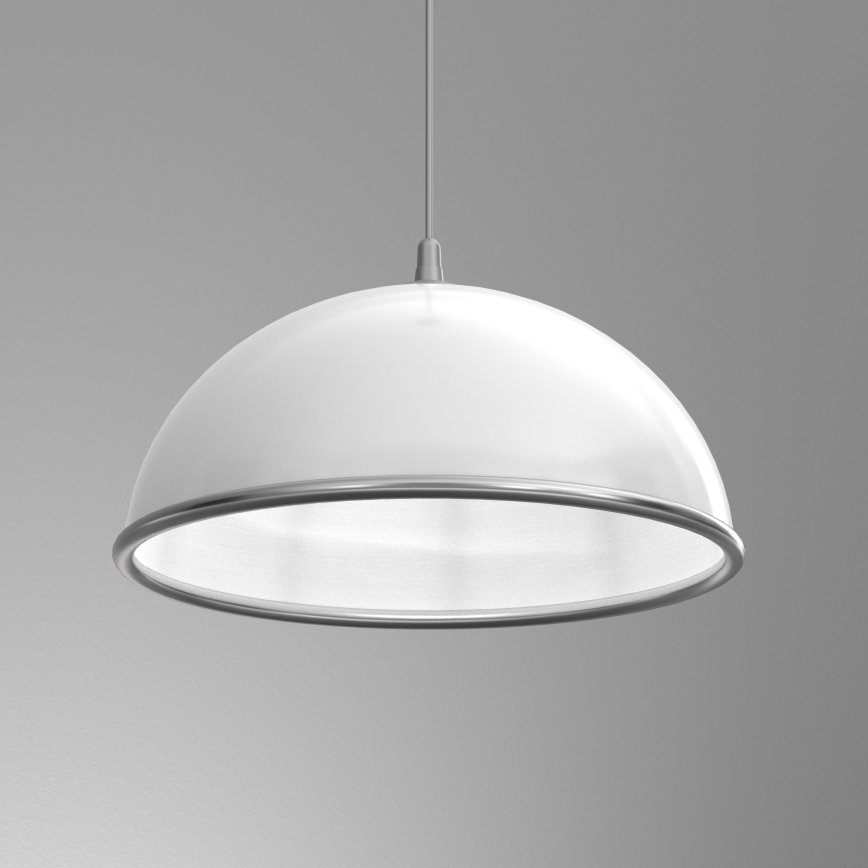 Підвісна люстра KITCHEN 1xE27/15W/230V білий/глянцевий хром