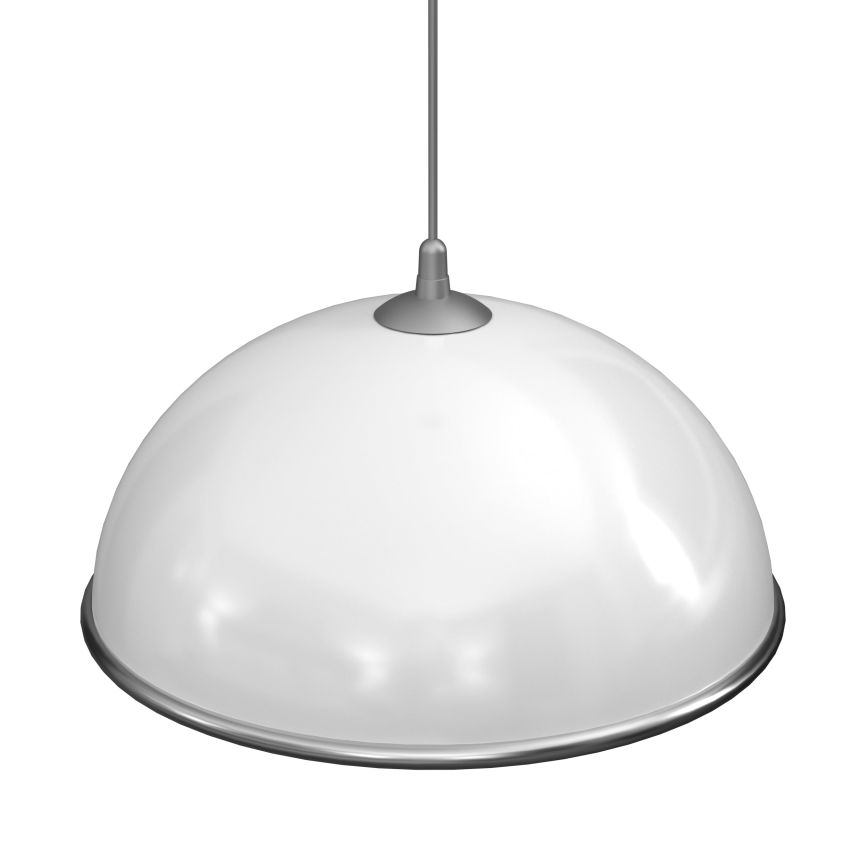 Підвісна люстра KITCHEN 1xE27/15W/230V білий/глянцевий хром