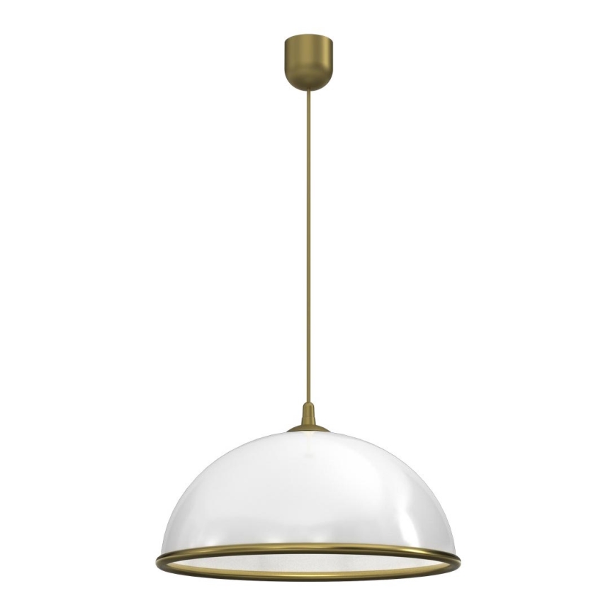 Підвісна люстра KITCHEN 1xE27/15W/230V білий/золотий