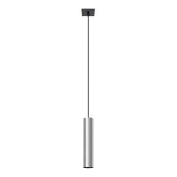 Підвісна люстра LAGOS 1xGU10/10W/230V глянцевий хром