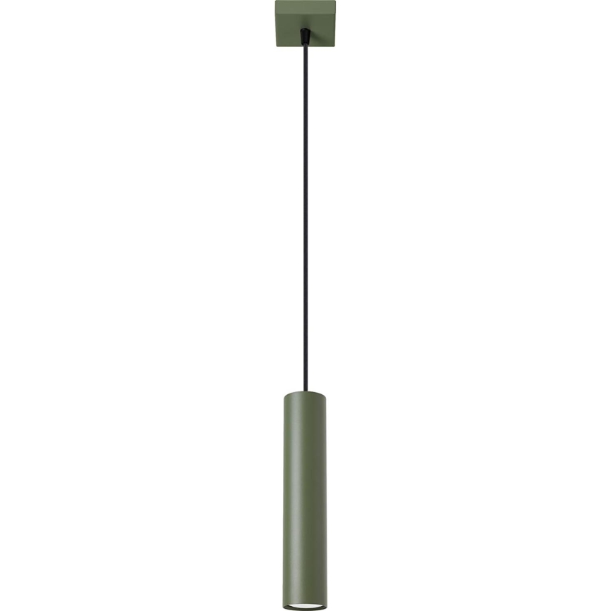Підвісна люстра LAGOS 1xGU10/10W/230V зелений
