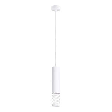 Підвісна люстра LAMI 1xGU10/10W/230V білий