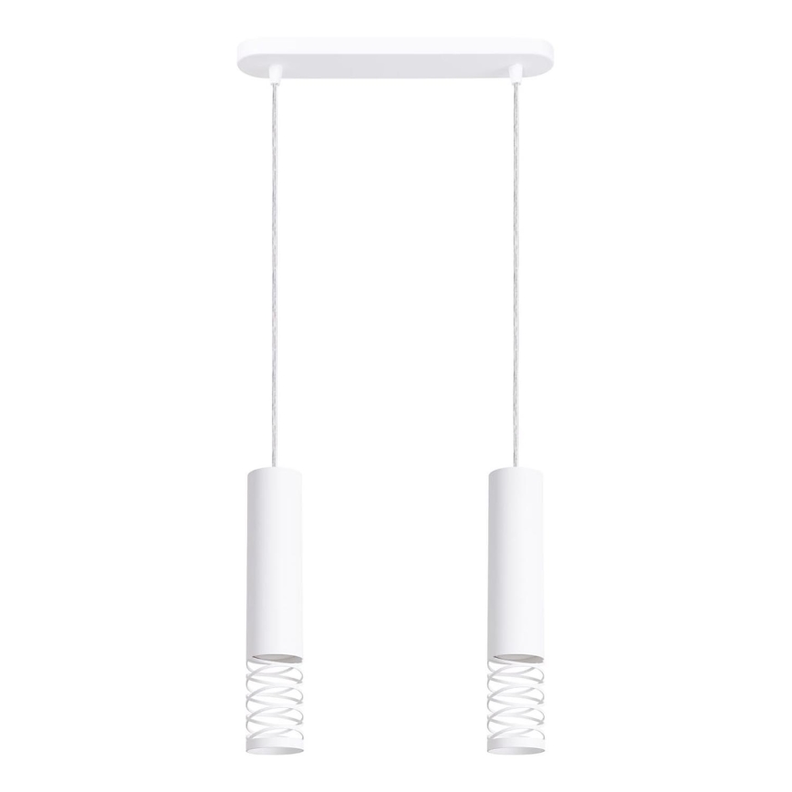 Підвісна люстра LAMI 2xGU10/10W/230V білий