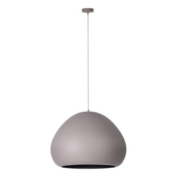 Підвісна люстра LAVA 1xE27/15W/230V taupe/чорний