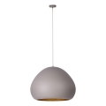 Підвісна люстра LAVA 1xE27/15W/230V taupe/золотий