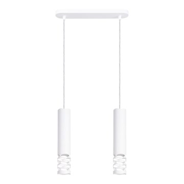 Підвісна люстра LIRO 2xGU10/10W/230V білий