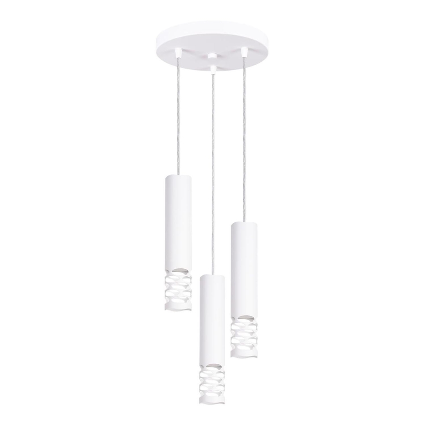 Підвісна люстра LIRO 3xGU10/10W/230V білий