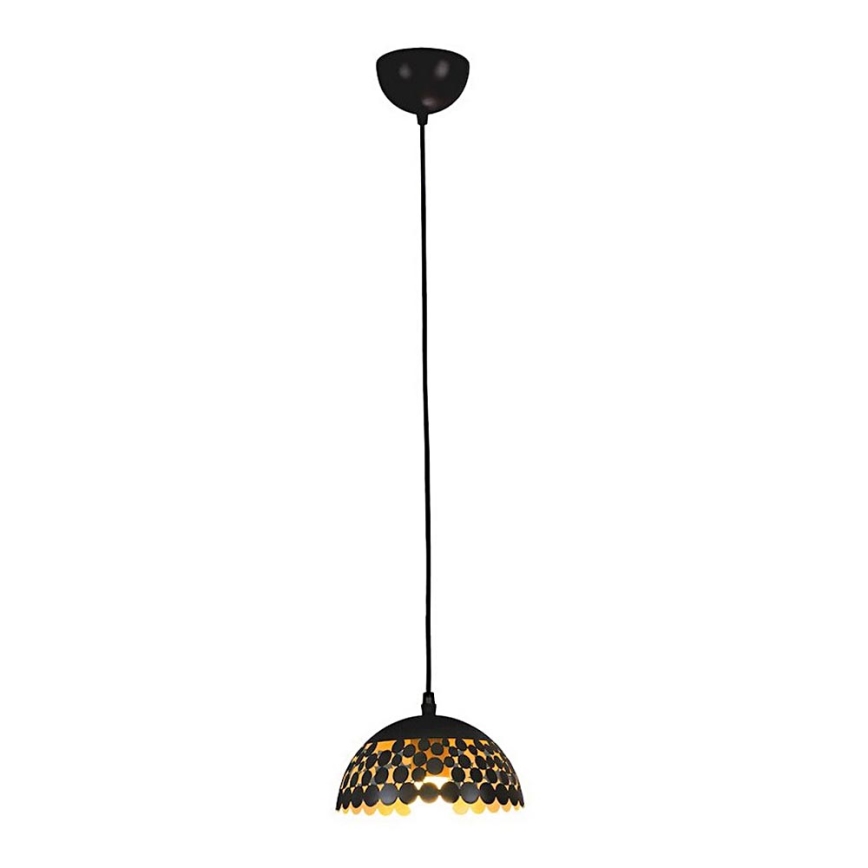 Підвісна люстра LISA BLACK 1xE27/60W/230V