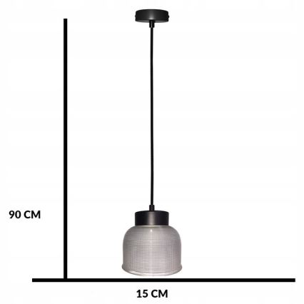 Підвісна люстра LIVERPOOL 1xE27/40W/230V