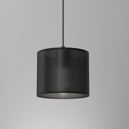 Підвісна люстра LOFT SHADE 1xE27/60W/230V діаметр 18 см чорний