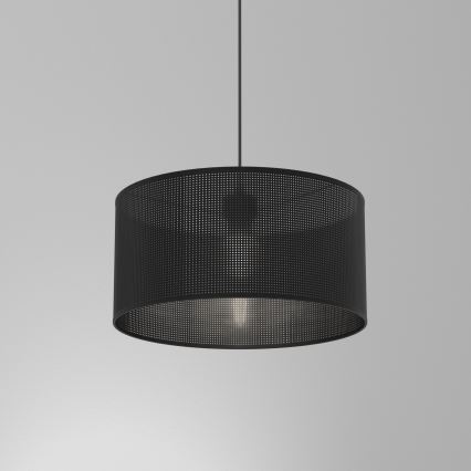Підвісна люстра LOFT SHADE 1xE27/60W/230V діаметр 40 см чорний