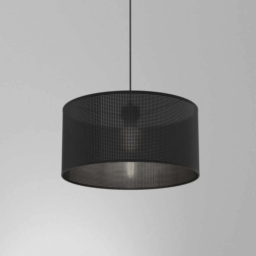 Підвісна люстра LOFT SHADE 1xE27/60W/230V діаметр 40 см чорний