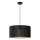 Підвісна люстра LOFT SHADE 1xE27/60W/230V діаметр 40 см чорний/золотий