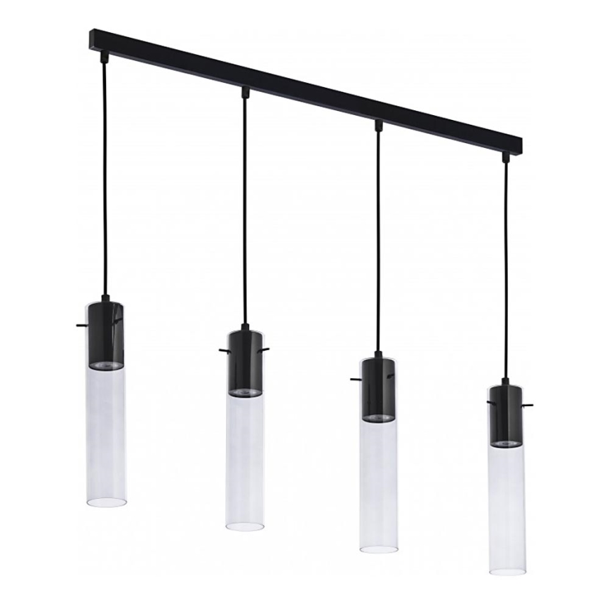 Підвісна люстра LOOK GRAPHITE 4xGU10/10W/230V