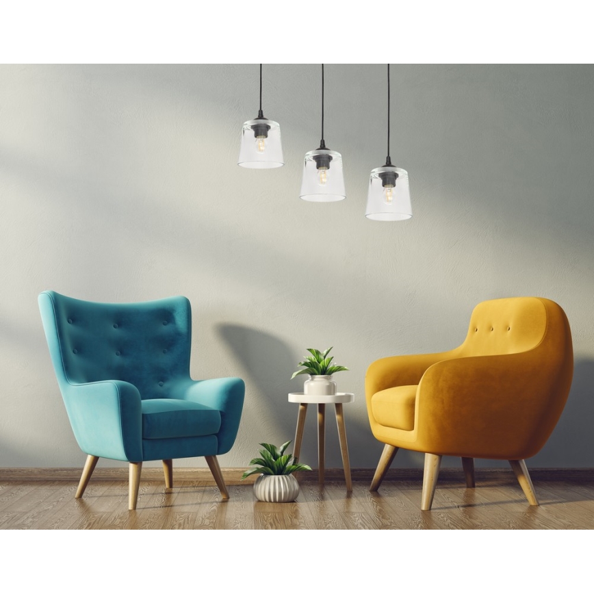 Підвісна люстра LUCEA 1xE27/15W/230V