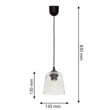 Підвісна люстра LUCEA 1xE27/15W/230V