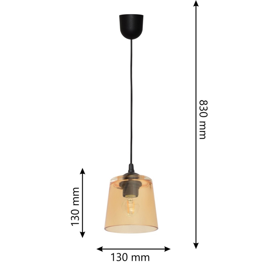 Підвісна люстра LUCEA 1xE27/15W/230V
