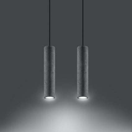 Підвісна люстра LUVO 2xGU10/40W/230V