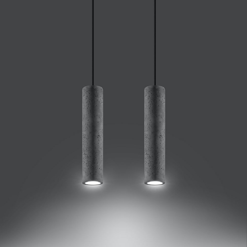 Підвісна люстра LUVO 2xGU10/40W/230V